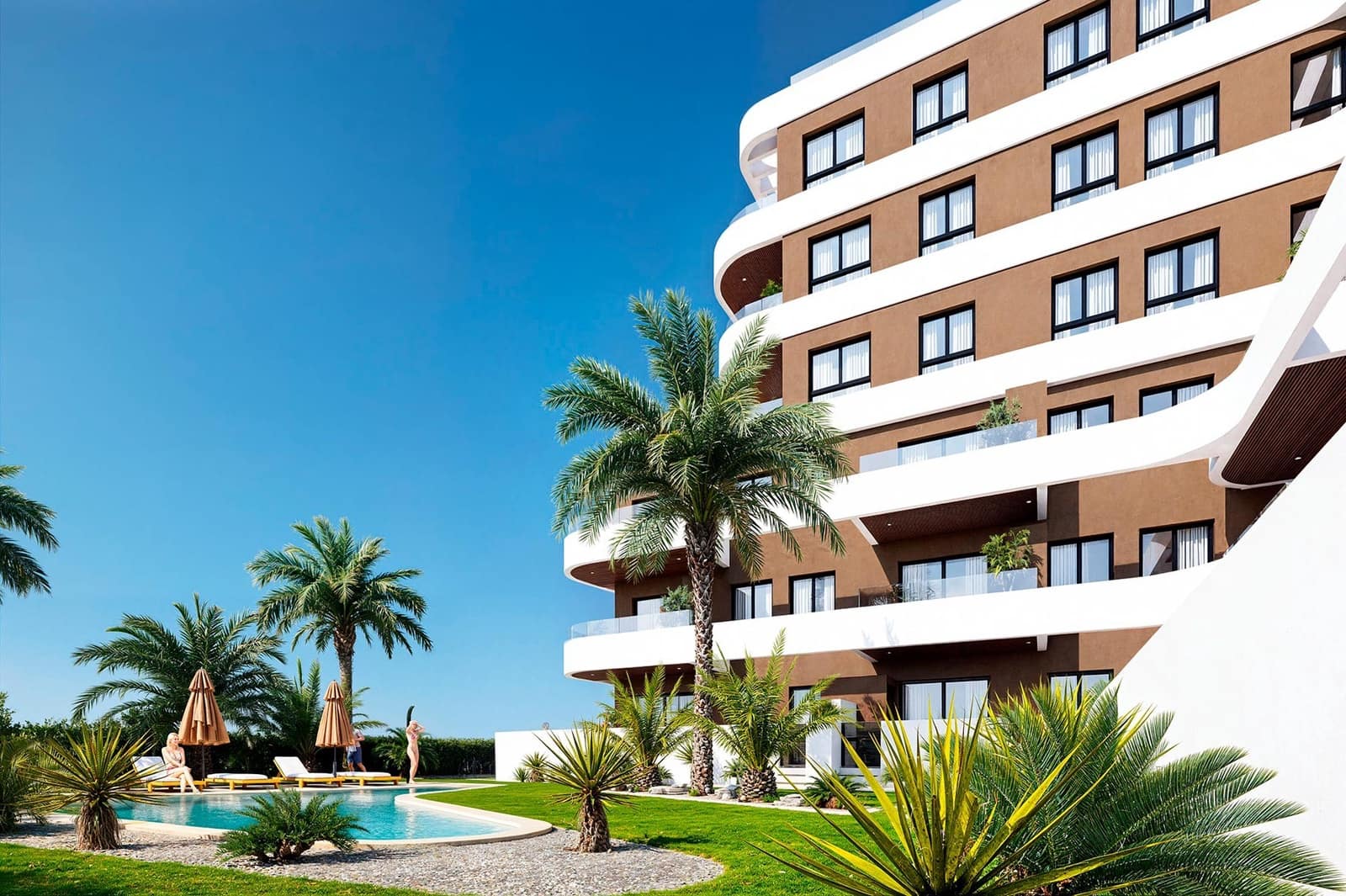 2 slaapkamer Appartement te koop in Guardamar del Segura met zwembad garage - € 315.000 (Ref: 9844206)