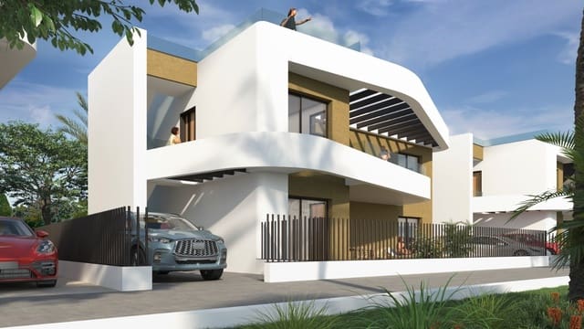 3 chambre Bungalow à vendre à Punta Prima, Orihuela avec piscine garage - 430 000 € (Ref: 9844643)