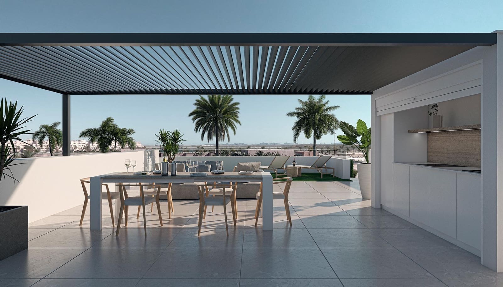 2 soveværelse Lejlighed til salg i Alhama de Murcia med swimmingpool garage - € 229.500 (Ref: 9859055)