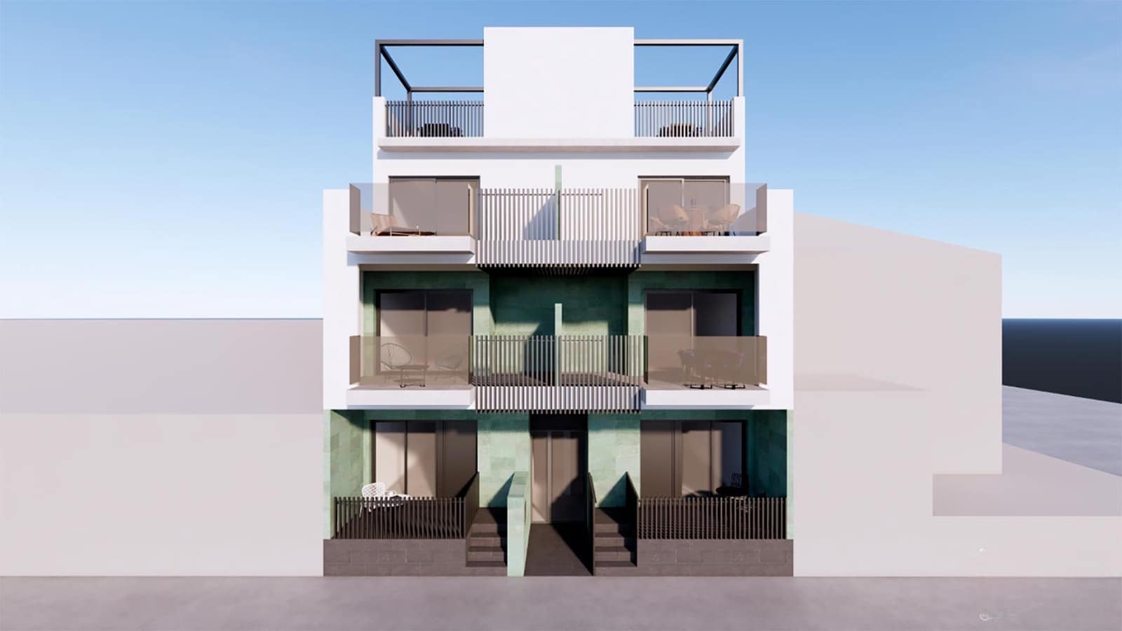 2 soveværelse Lejlighed til salg i Pilar de la Horadada med swimmingpool - € 315.900 (Ref: 9860817)