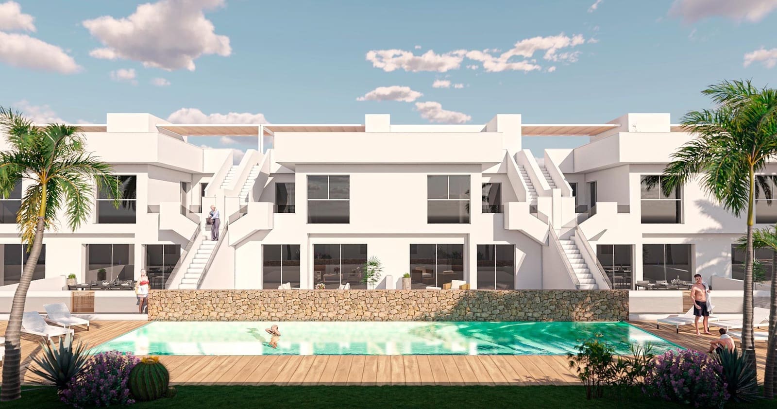 2 soverom Bungalow til salgs i Pilar de la Horadada med svømmebasseng - € 304 900 (Ref: 9909362)