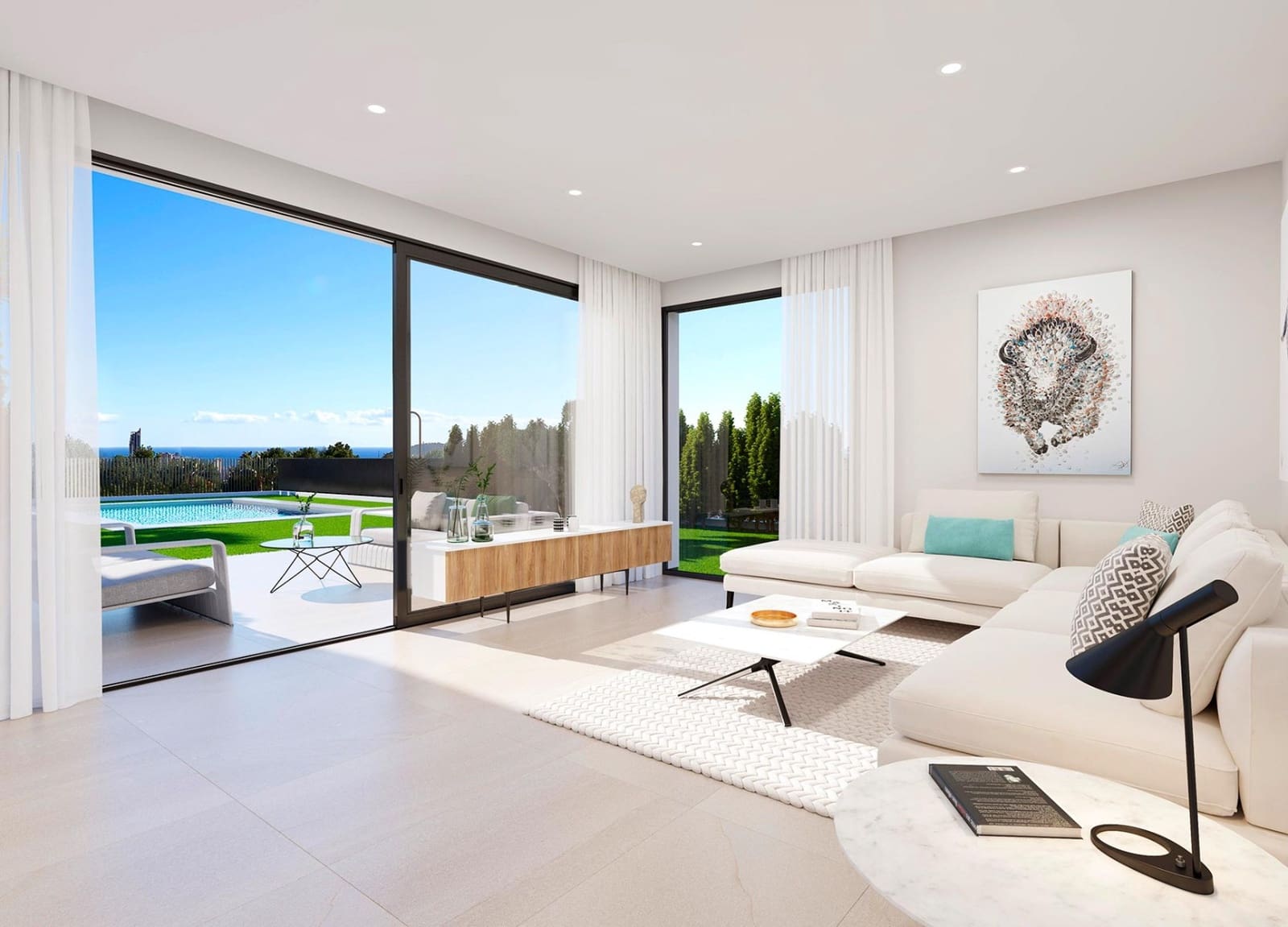 3 slaapkamer Villa te koop in Finestrat met zwembad garage - € 895.000 (Ref: 9909366)