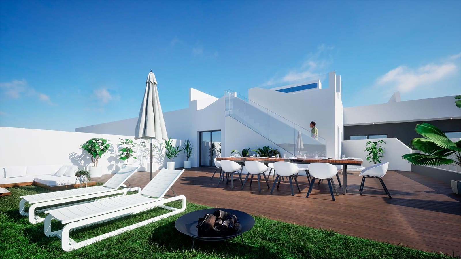 2 soveværelse Penthouse til salg i Benijofar med swimmingpool - € 419.000 (Ref: 9946727)