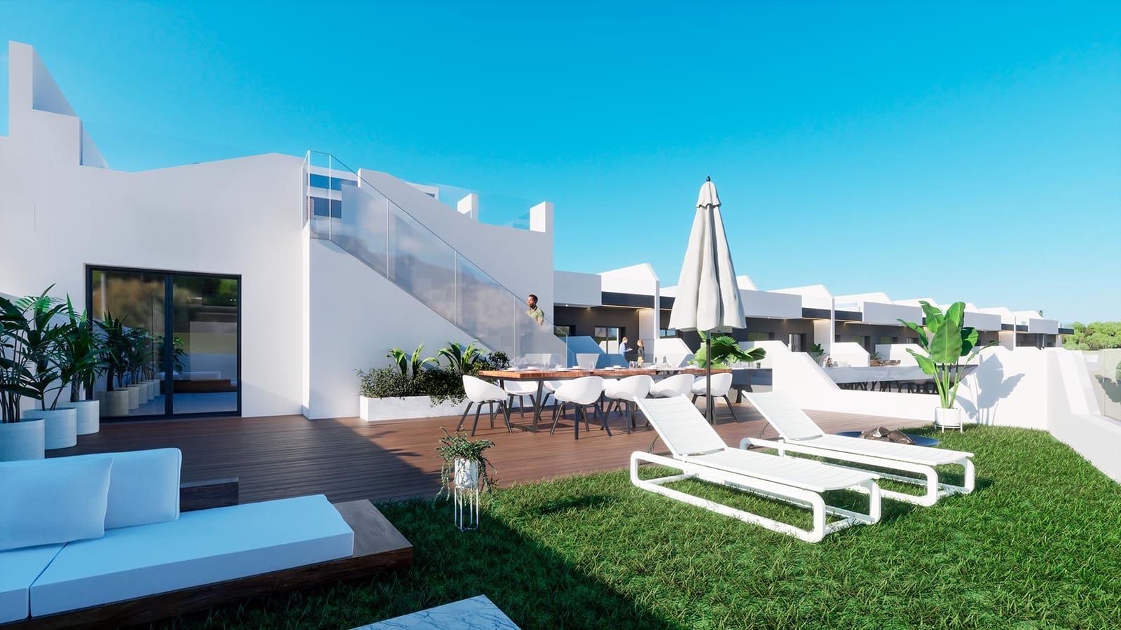 2 soveværelse Penthouse til salg i Benijofar med swimmingpool - € 419.000 (Ref: 9946727)