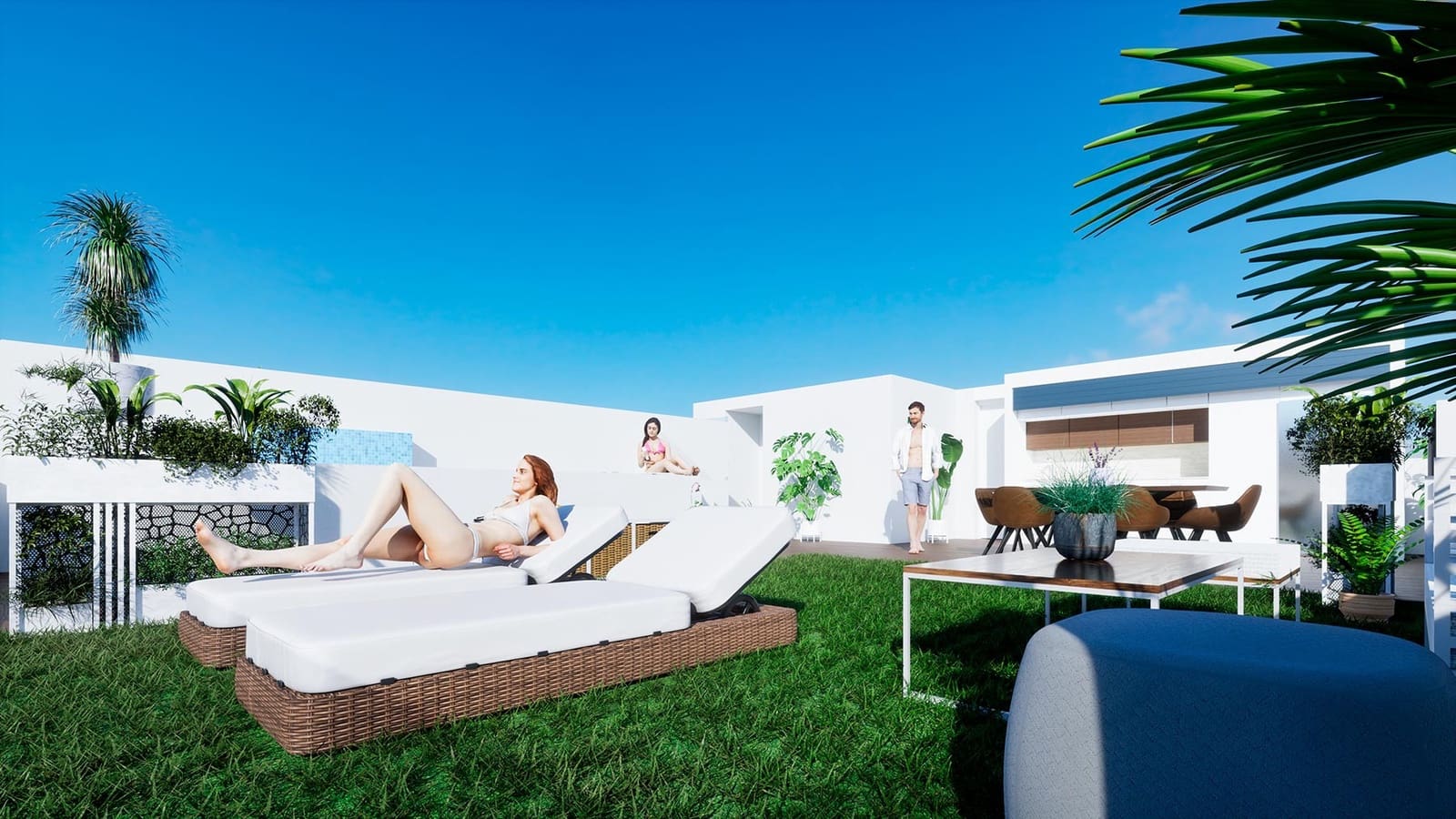 2 soveværelse Penthouse til salg i Benijofar med swimmingpool - € 419.000 (Ref: 9946727)
