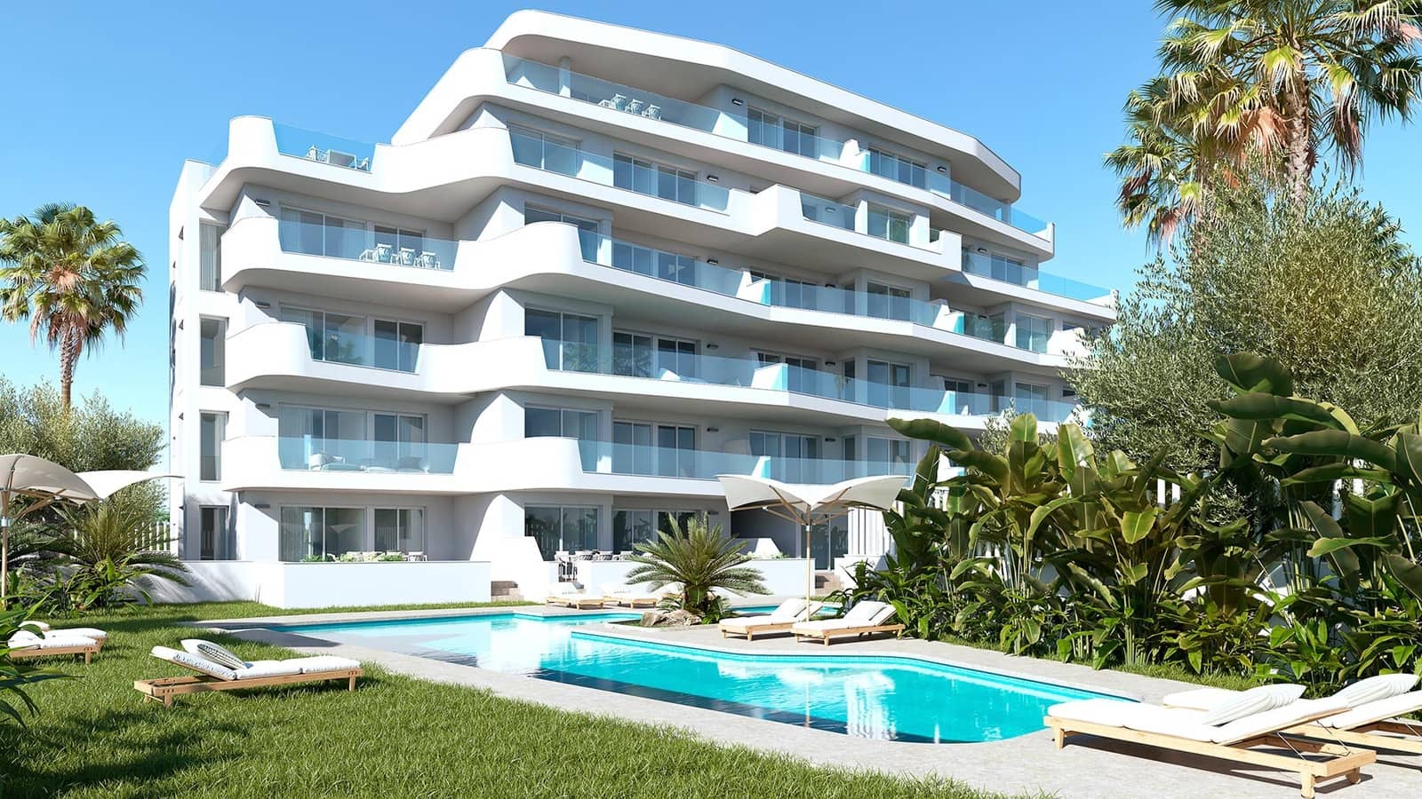 2 soveværelse Lejlighed til salg i Pilar de la Horadada med swimmingpool garage - € 365.000 (Ref: 9948550)