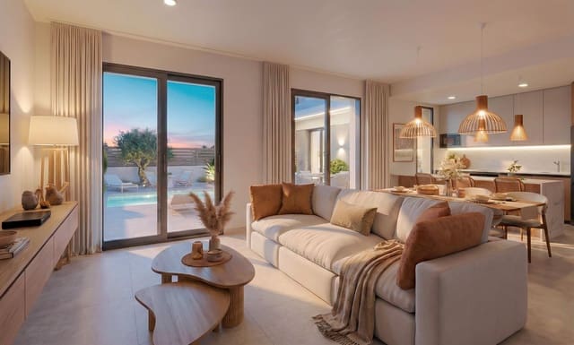 3 makuuhuone Huvila myytävänä paikassa Hacienda del Alamo, Fuente Alamo de Murcia mukana uima-altaan 
autotalli - 374 900 € (Ref: 9950337)