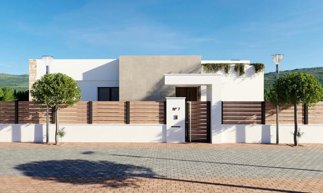 3 makuuhuone Huvila myytävänä paikassa Hacienda del Alamo, Fuente Alamo de Murcia mukana uima-altaan 
autotalli - 374 900 € (Ref: 9950337)