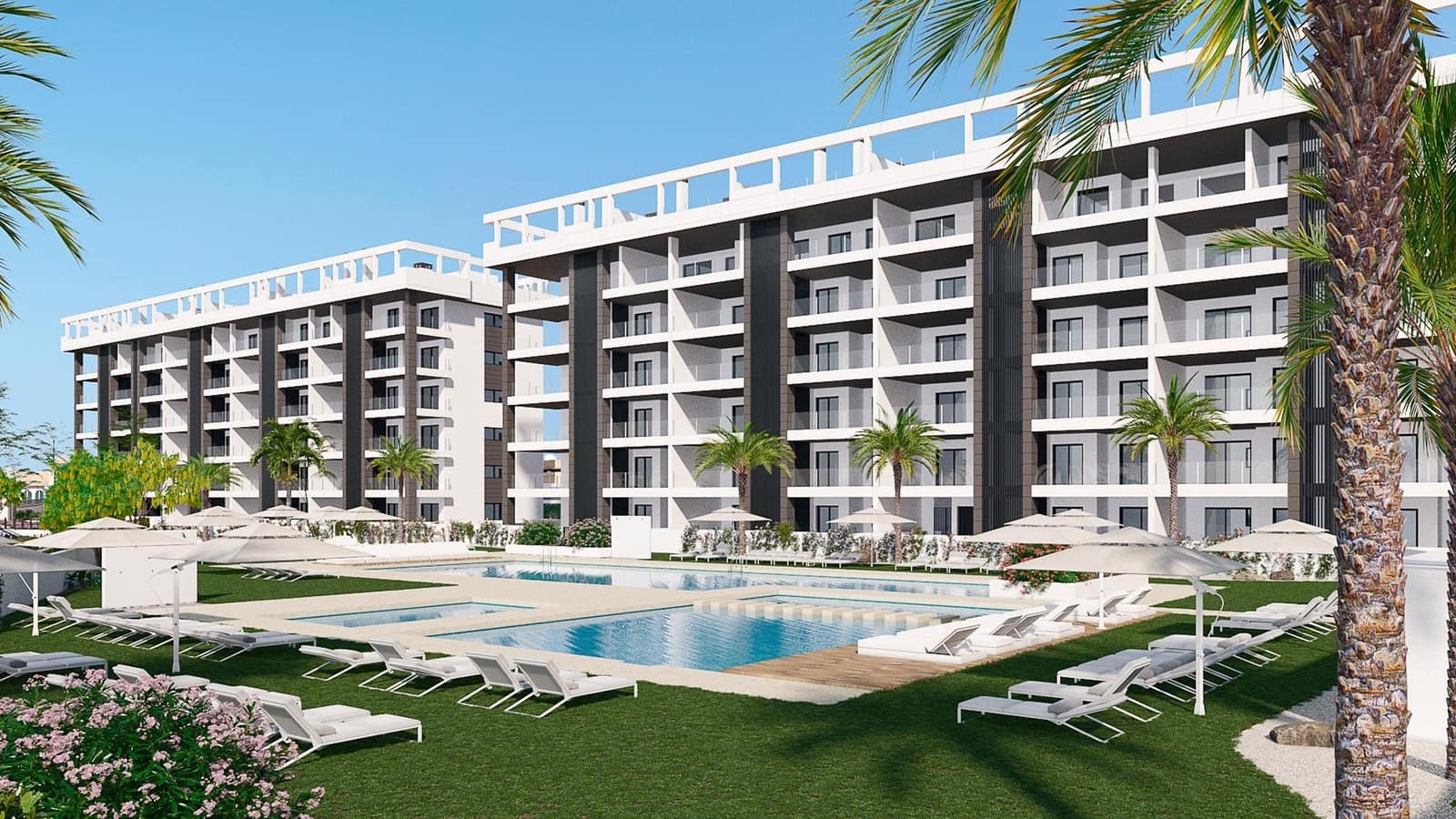 2 soverom Leilighet til salgs i La Mata med svømmebasseng garasje - € 295 000 (Ref: 9961156)