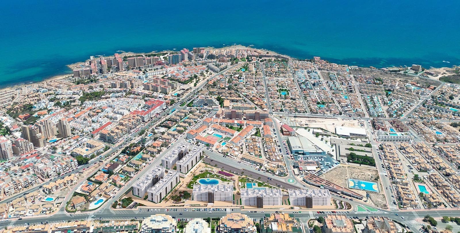 2 soverom Leilighet til salgs i La Mata med svømmebasseng garasje - € 295 000 (Ref: 9961156)