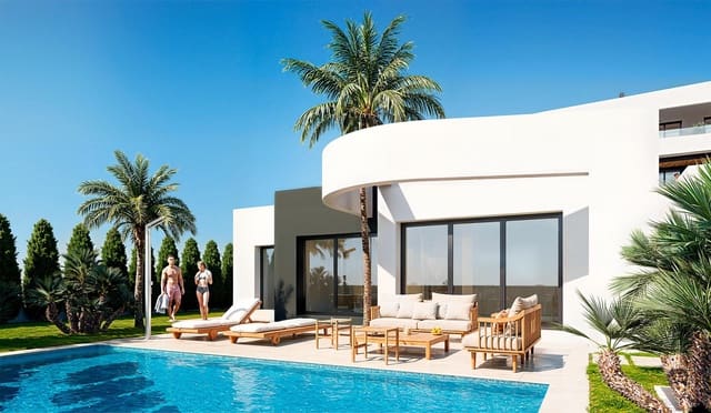 3 chambre Villa/Maison à vendre à Las Lomas de Rame - Bahía Bella, Los Alcázares avec piscine garage - 599 000 € (Ref: 9971488)