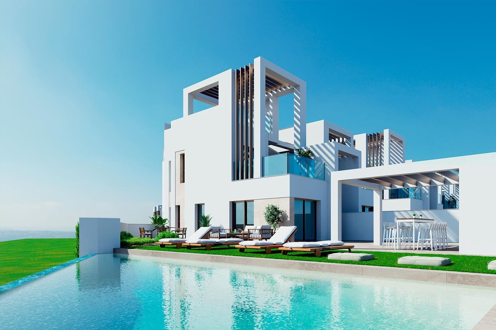 3 Zimmer Villa zu verkaufen in Los Alcazares mit Pool Garage - 469.000 € (Ref: 9977720)