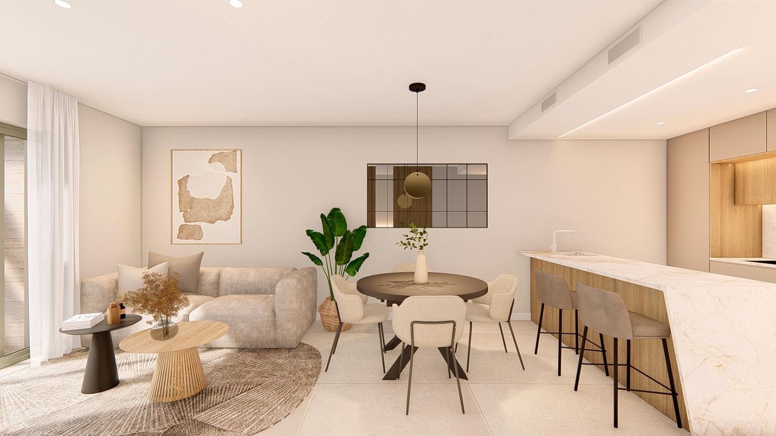 2 Zimmer Apartment zu verkaufen in Los Alcazares mit Pool Garage - 329.000 € (Ref: 9977722)
