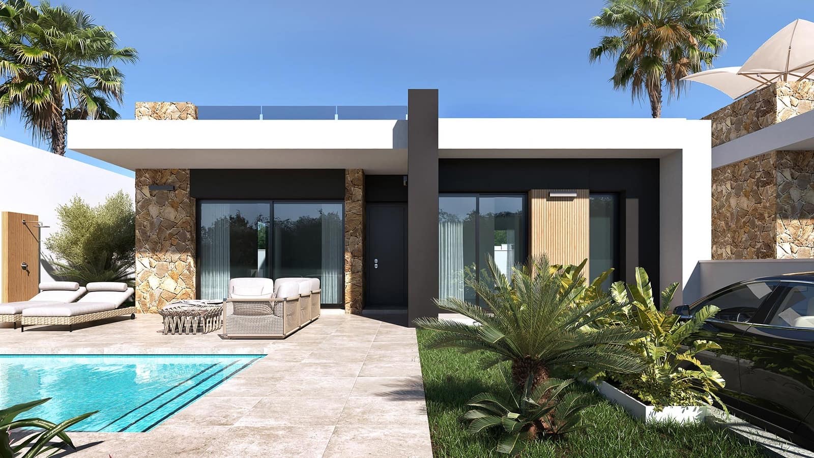 3 bedroom Villa for sale in Ciudad Quesada with pool garage - € 549,000 (Ref: 9996412)