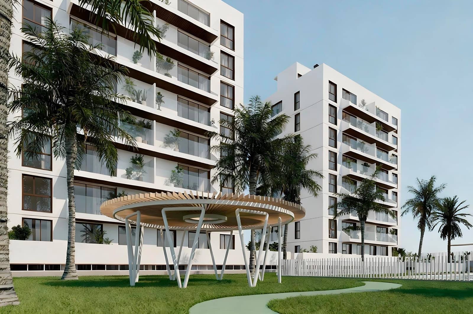 Apartamento de 2 habitaciones en Guardamar del Segura en venta con piscina garaje - 355.000 € (Ref: 9996414)
