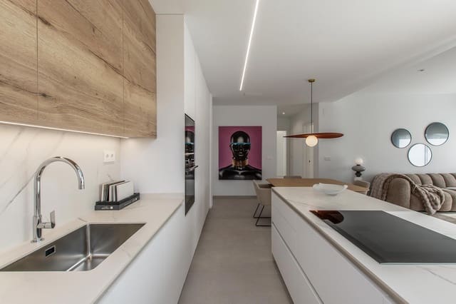 3 chambre Appartement à vendre à Balcón de Finestrat - Terra Marina, Finestrat avec piscine garage - 490 000 € (Ref: 9997507)