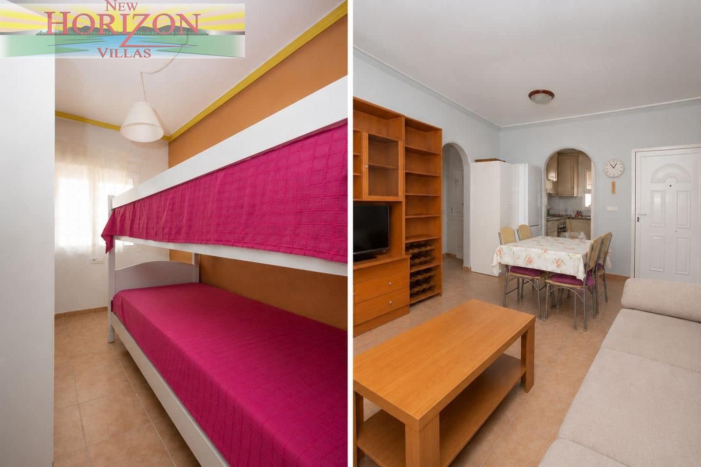 3 makuuhuone Asunto vuokrattavana paikassa Mojacar mukana uima-altaan - 1 200 € (Ref: 10001021)