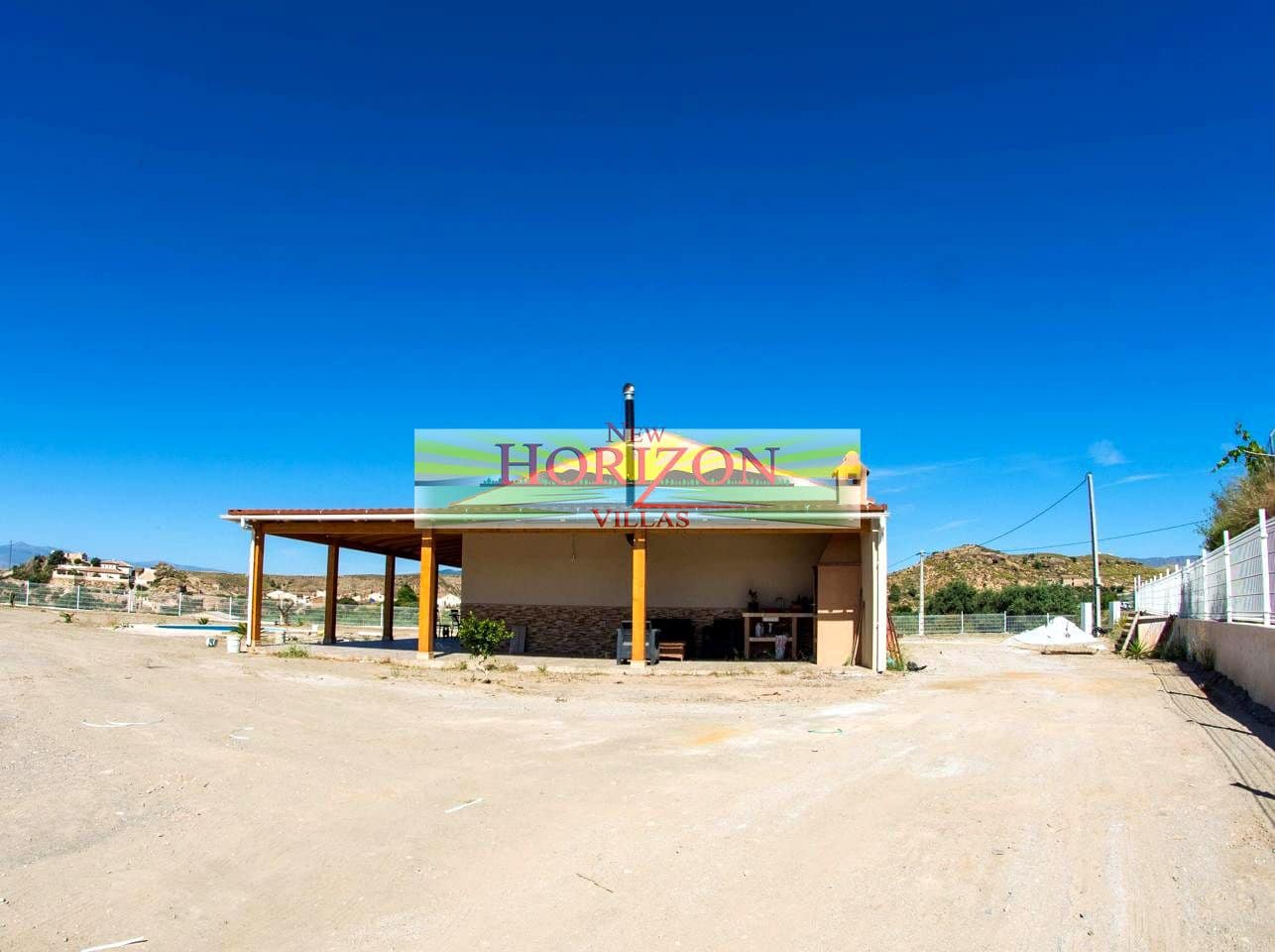 3 makuuhuone Huvila vuokrattavana paikassa Albox mukana uima-altaan - 850 € (Ref: 6904570)