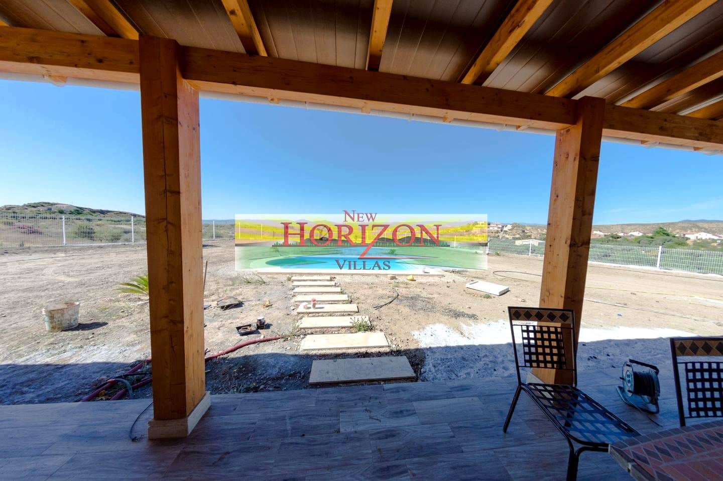 3 makuuhuone Huvila vuokrattavana paikassa Albox mukana uima-altaan - 850 € (Ref: 6904570)