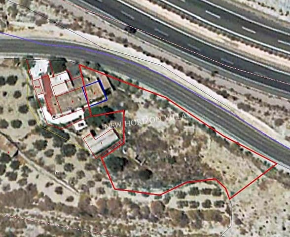 10 soveværelse Finca/Landehus til salg i Arboleas - € 50.000 (Ref: 7516748)