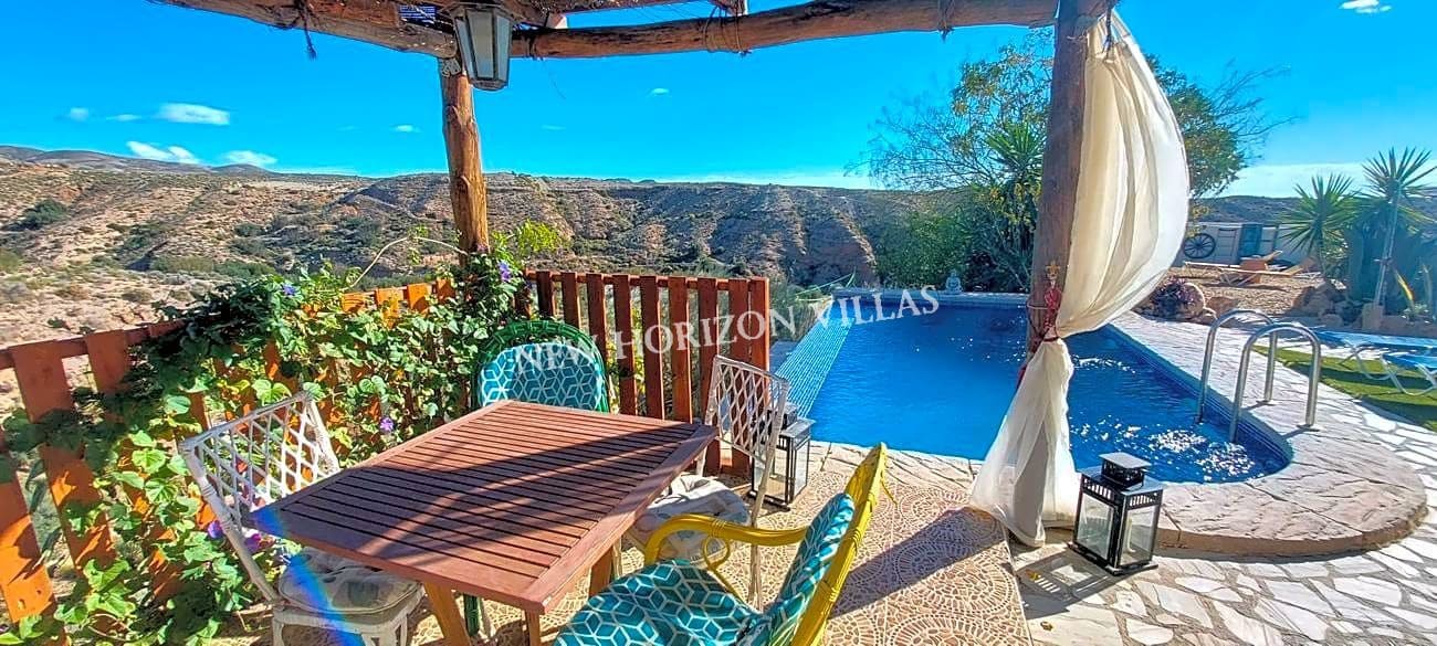 Chalet de 2 habitaciones en Oria en alquiler con piscina garaje - 850 € (Ref: 7876764)