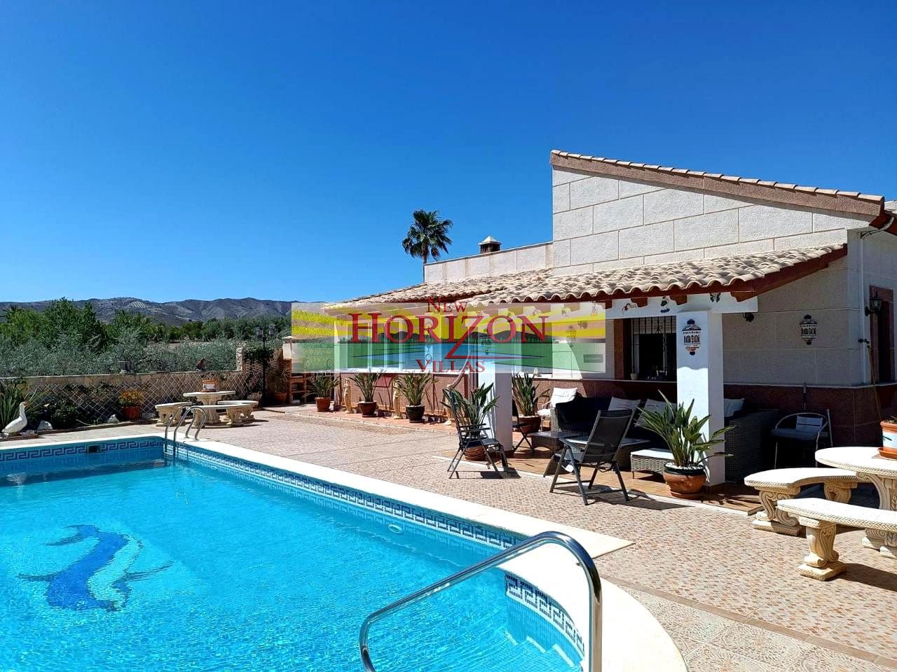 3 soveværelse Villa til salg i Arboleas med swimmingpool - € 269.950 (Ref: 8628306)