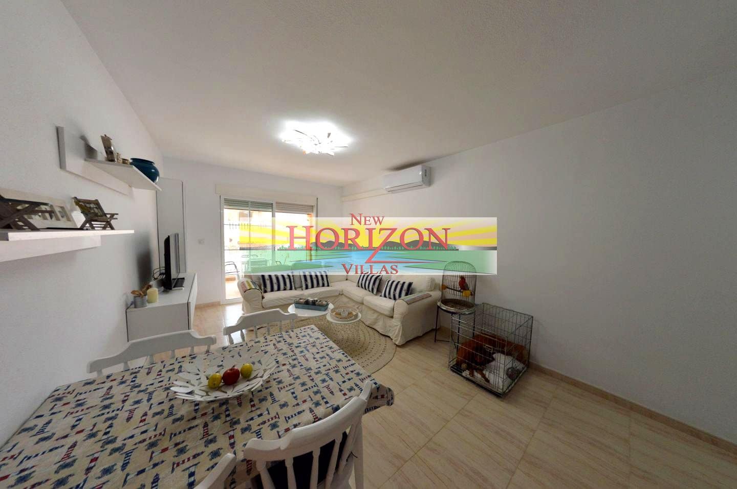 2 camera da letto Appartamento da affittare in Villaricos con piscina - 995 € (Rif: 8647452)