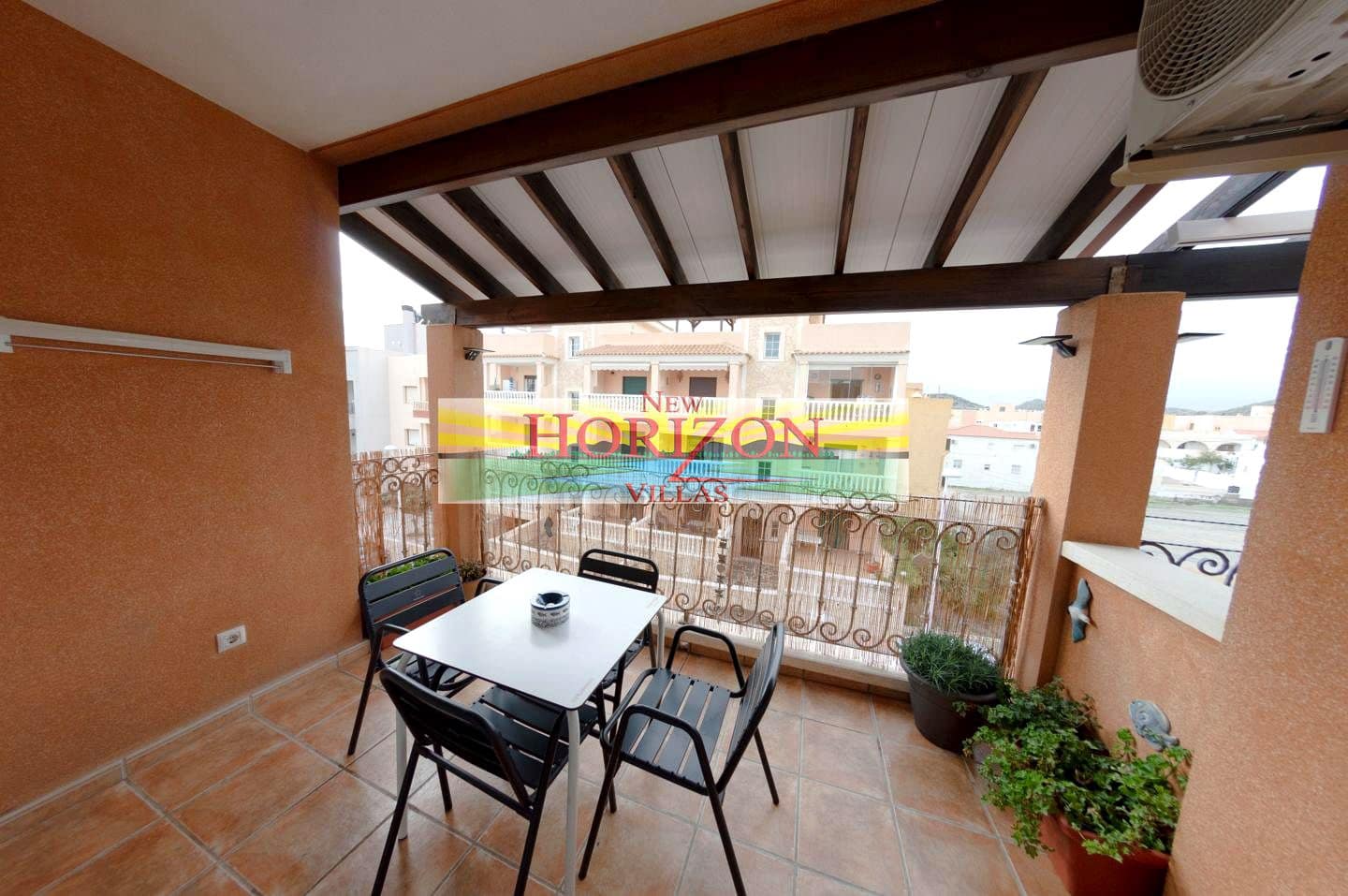 2 camera da letto Appartamento da affittare in Villaricos con piscina - 995 € (Rif: 8647452)