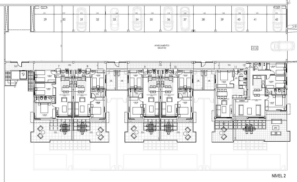 1 soveværelse Lejlighed til salg i Vera med swimmingpool garage - € 179.000 (Ref: 8787303)