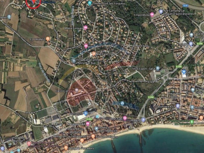 Rakentamaton maa myytävänä paikassa Calonge i Sant Antoni - 320 000 € (Ref: 6515243)