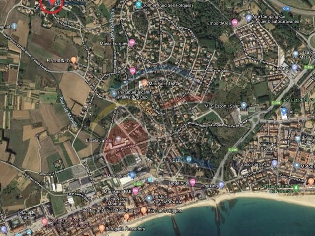 Rakentamaton maa myytävänä paikassa Calonge i Sant Antoni - 320 000 € (Ref: 6515243)