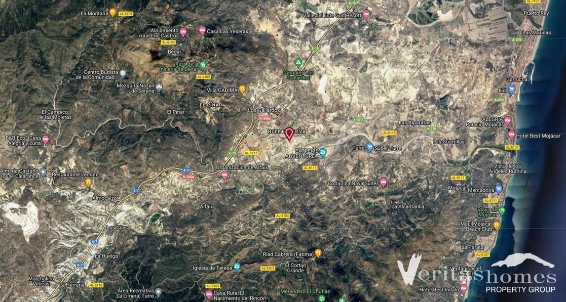 Ubebygd land til salgs i Los Gallardos - € 50 000 (Ref: 5084205)