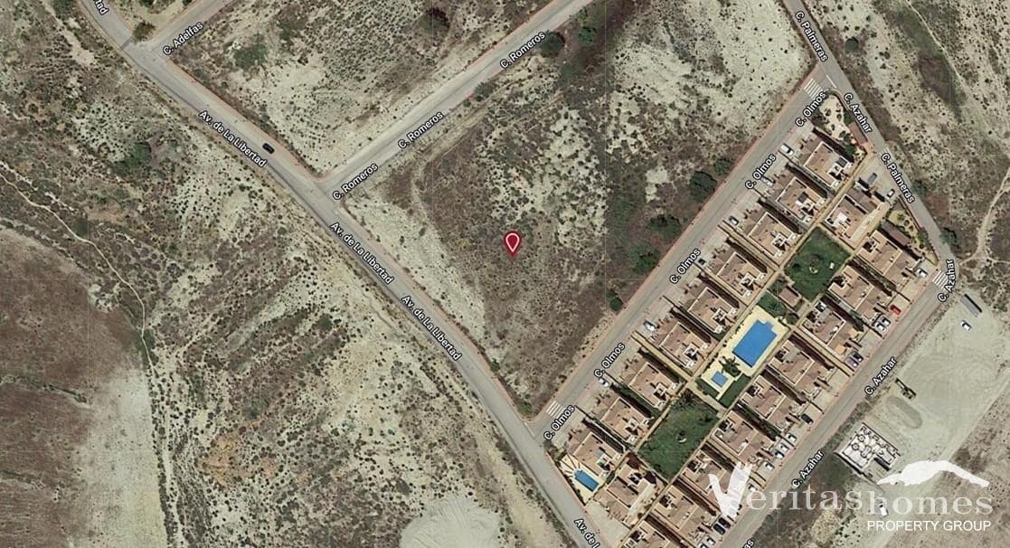 Ubebygd land til salgs i Los Gallardos - € 50 000 (Ref: 5084205)