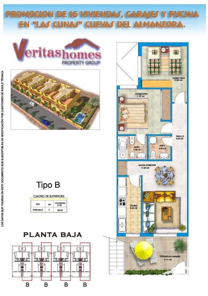 Grunde uden byggetilladelser til salg i Las Cunas - € 192.000 (Ref: 5504917)