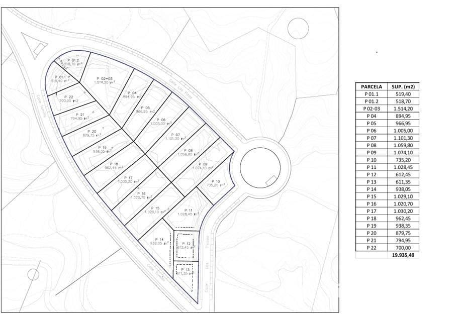 Ubebygd land til salgs i Vera - € 145 000 (Ref: 7009122)