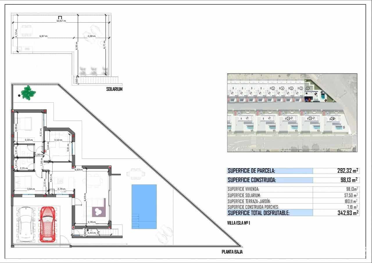 3 bedroom Villa for sale in San Juan de los Terreros with pool - € 495,000 (Ref: 8187328)