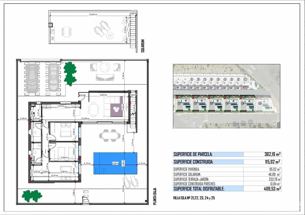 3 bedroom Villa for sale in San Juan de los Terreros with pool - € 495,000 (Ref: 8187328)