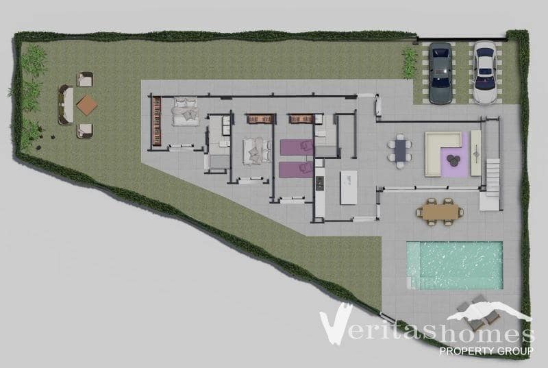 3 bedroom Villa for sale in San Juan de los Terreros with pool garage - € 585,000 (Ref: 8187328)