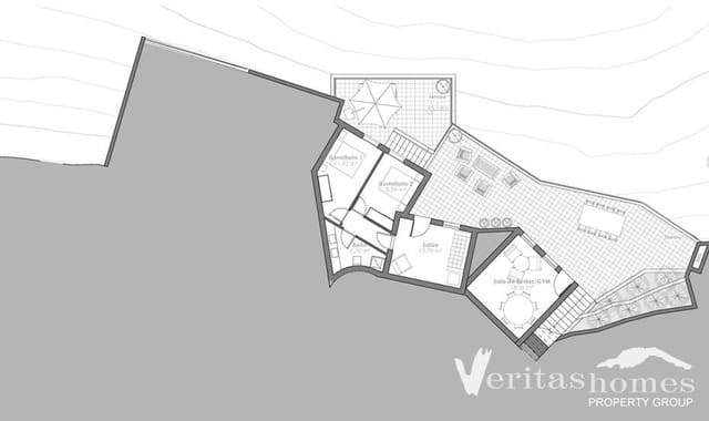 3 slaapkamer Villa te koop in Los Cabreras, Vélez-Rubio met zwembad - € 450.000 (Ref: 8815299)