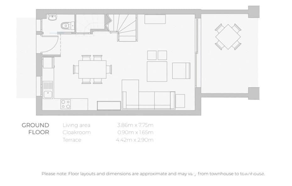 2 soveværelse Byhus til salg i Cuevas del Almanzora med swimmingpool - € 290.000 (Ref: 9022901)
