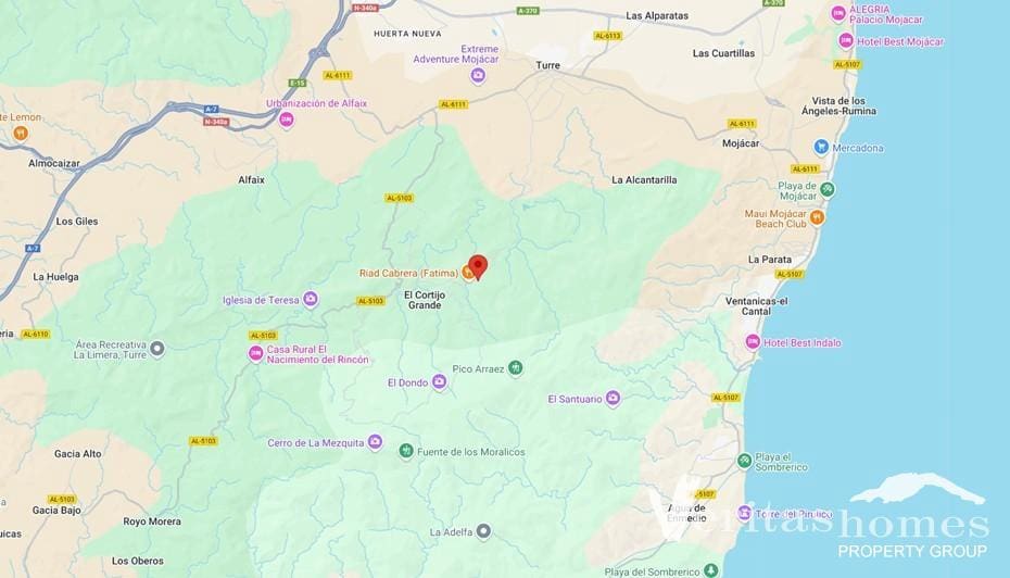 Grunde uden byggetilladelser til salg i Turre - € 80.000 (Ref: 9041812)