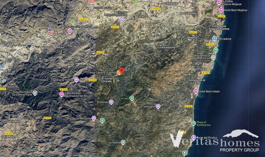 Grunde uden byggetilladelser til salg i Turre - € 80.000 (Ref: 9041812)