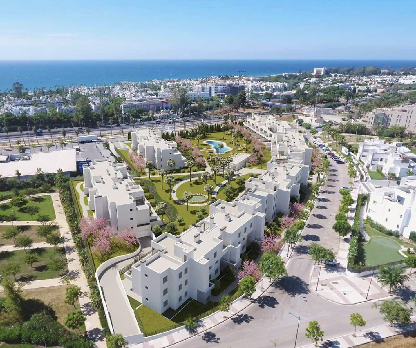 2 soveværelse Lejlighed til salg i Cancelada med swimmingpool garage - € 418.000 (Ref: 7718662)