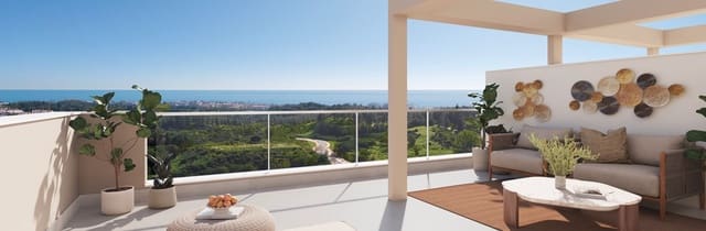 3 chambre Penthouse à vendre à Mijas Costa, Mijas avec piscine garage - 589 000 € (Ref: 9895734)