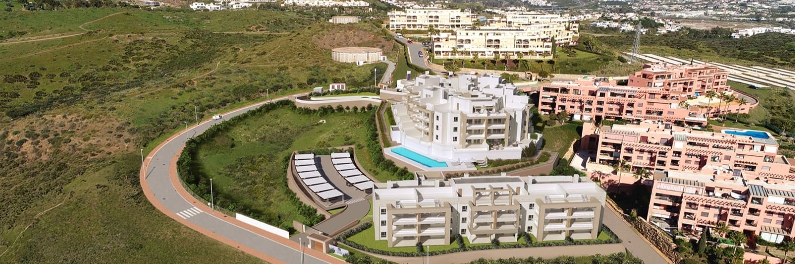 3 chambre Penthouse à vendre à Mijas Costa avec piscine garage - 589 000 € (Ref: 9895734)
