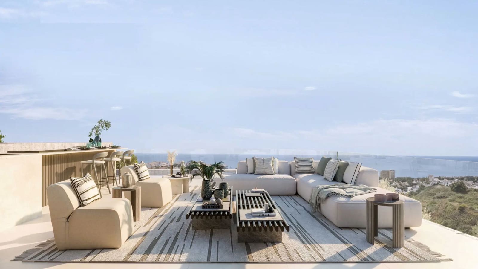 2 Zimmer Penthouse zu verkaufen in Marbella mit Pool Garage - 830.000 € (Ref: 9900883)