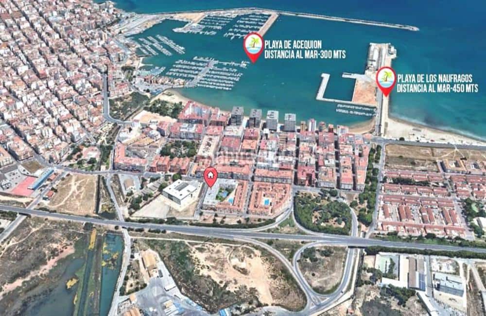 1 Zimmer Apartment zu verkaufen in Torrevieja mit Pool - 127.500 € (Ref: 10060565)