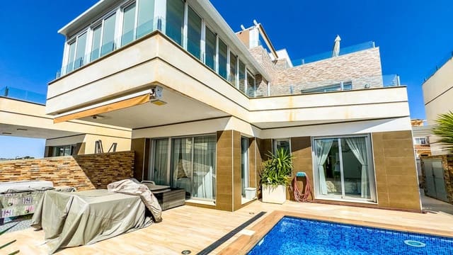 3 sypialnia Willa na sprzedaż w Ciudad Quesada, Rojales z basenem garażem - 334 999 € (Ref: 8480033)