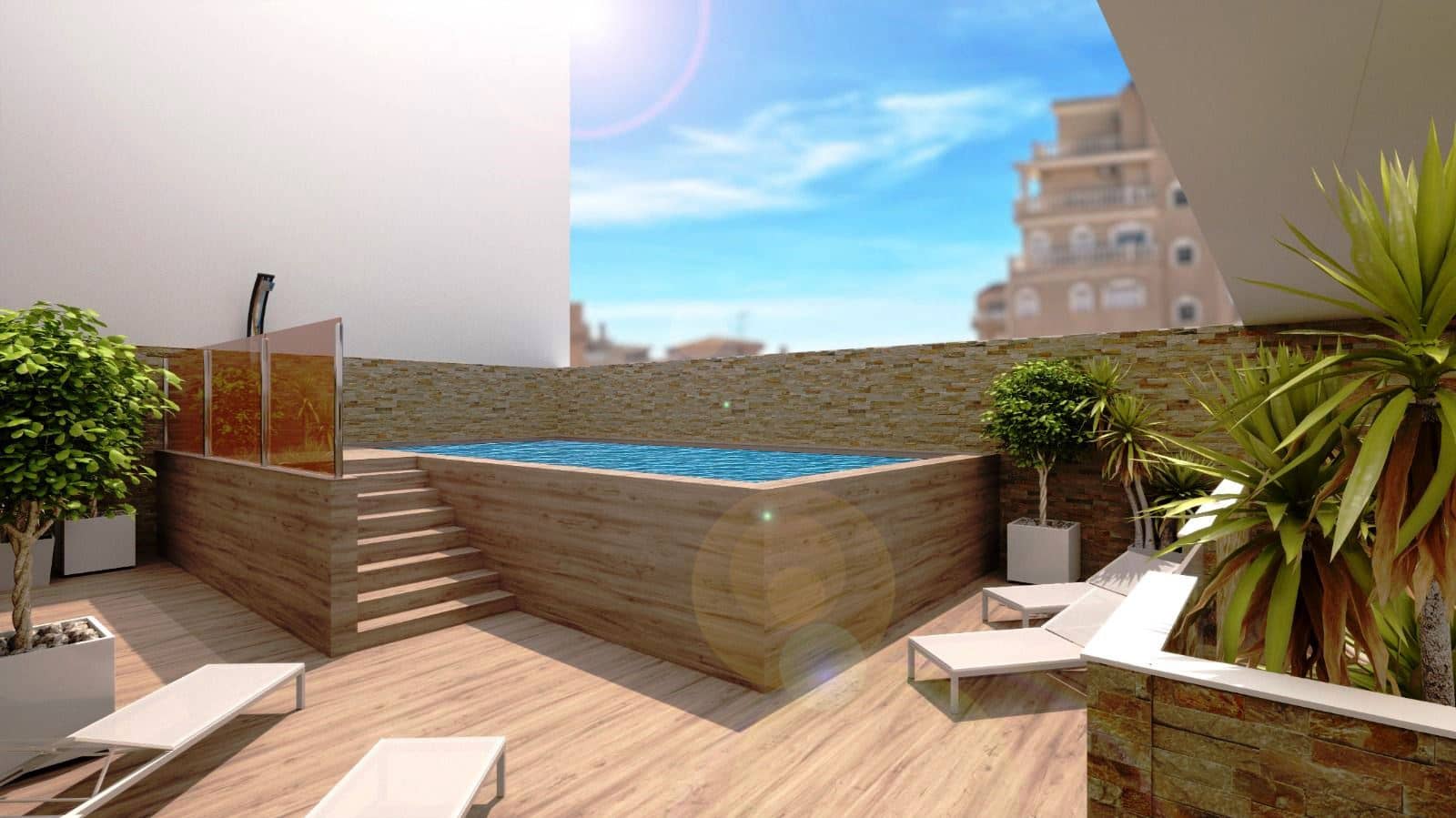 3 soveværelse Lejlighed til salg i Torrevieja med swimmingpool garage - € 345.000 (Ref: 8501268)