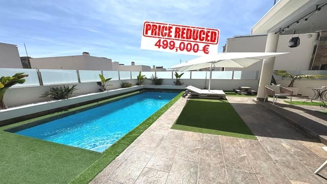 5 soveværelse Villa til salg i Villamartin, Orihuela med swimmingpool garage - € 487.000 (Ref: 9076900)